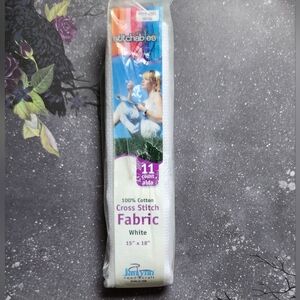 Aida 11 Count Crosstitch Fabric 15 x 18 Inches Unopened Brand New